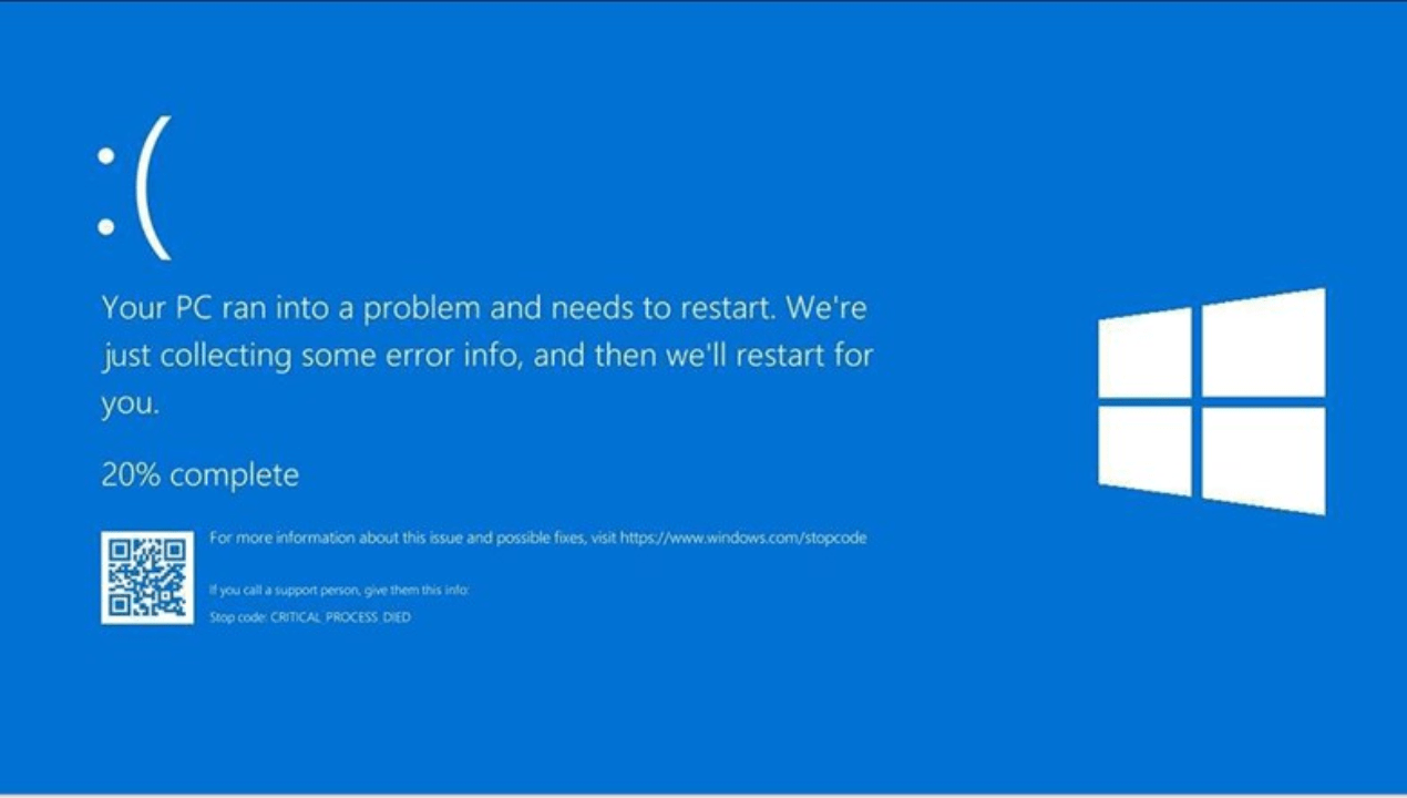 Laptop Blue Screen 2025