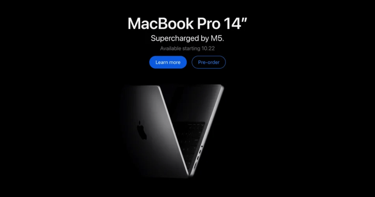 MacBook Pro M5 Rilis
