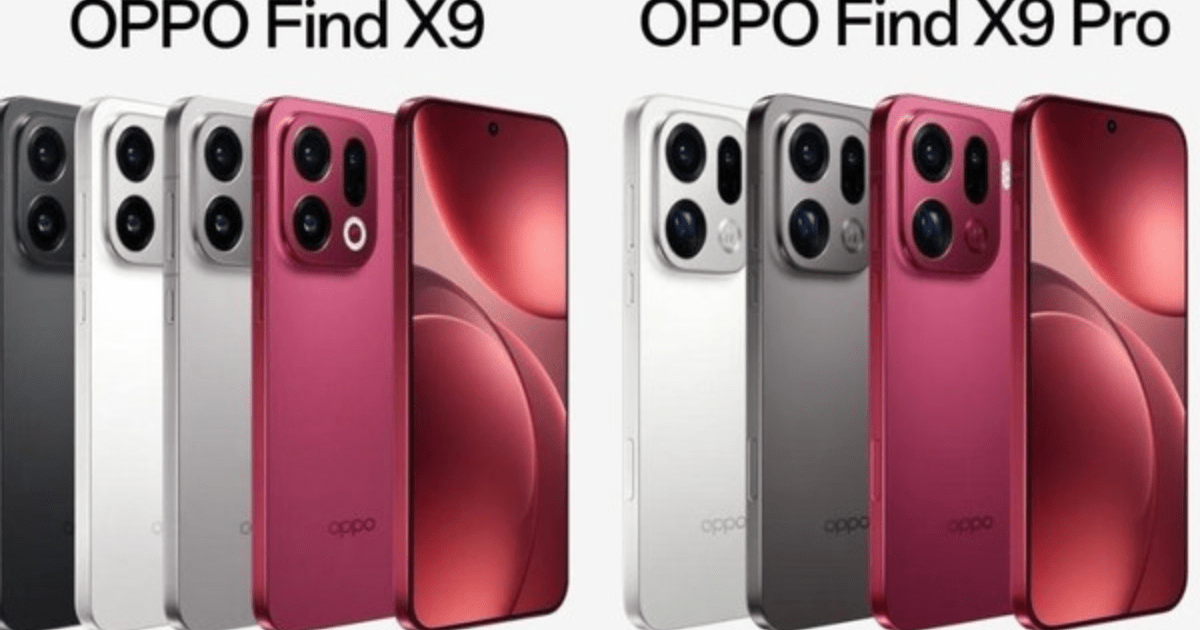 Oppo Find X9 dan X9 Pro Rilis