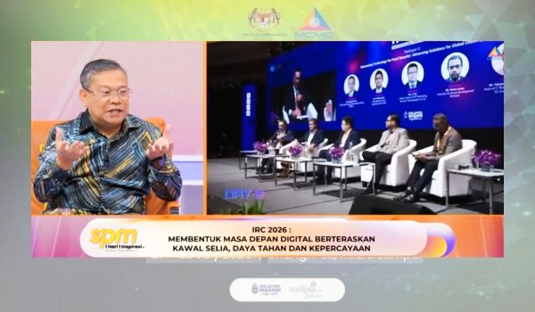 Ilustrasi kawal selia digital untuk artikel IRC 2026 perkuat peranan Malaysia dalam kawal selia digital